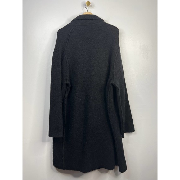 Vince Merino Wool Blend Button Longline Cardigan Women's Black Size: Large NWT - Picture 8 of 11